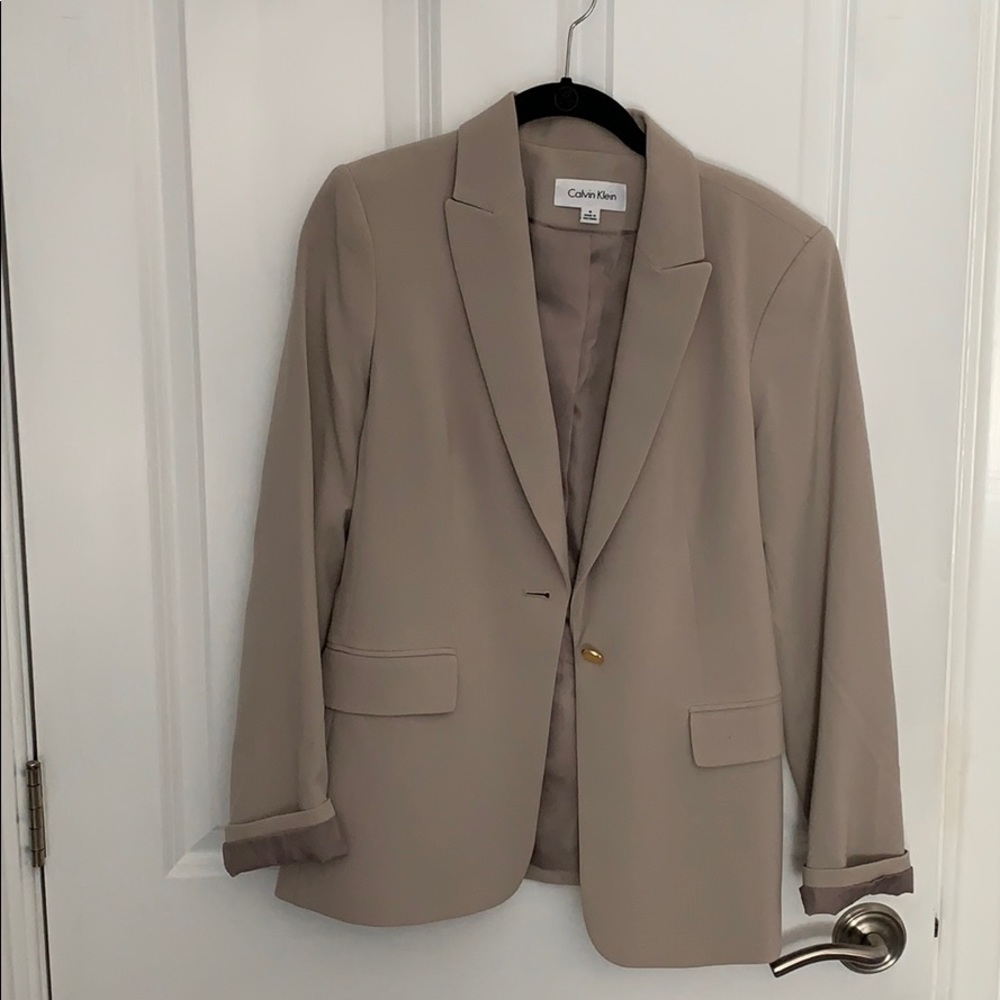 calvin klein blazer